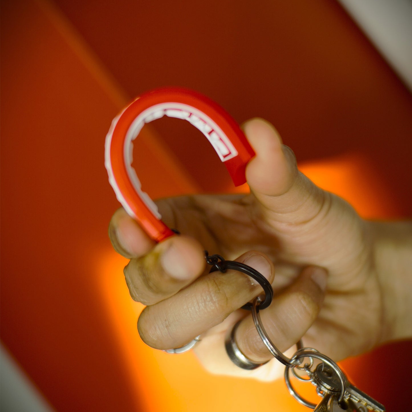 Durable and bendable keytag