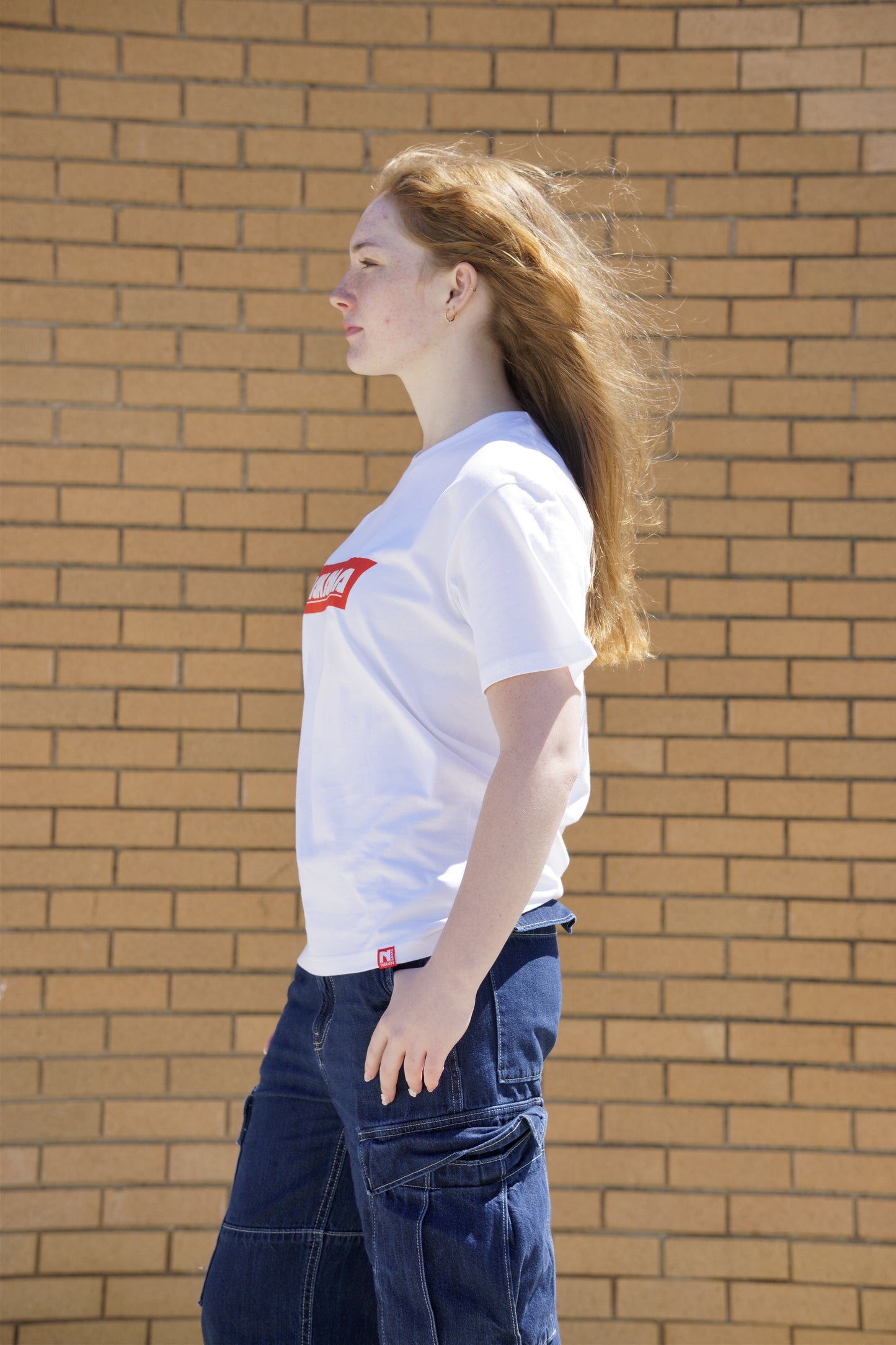 220gsm heavyweight white anime-inspired t-shirt