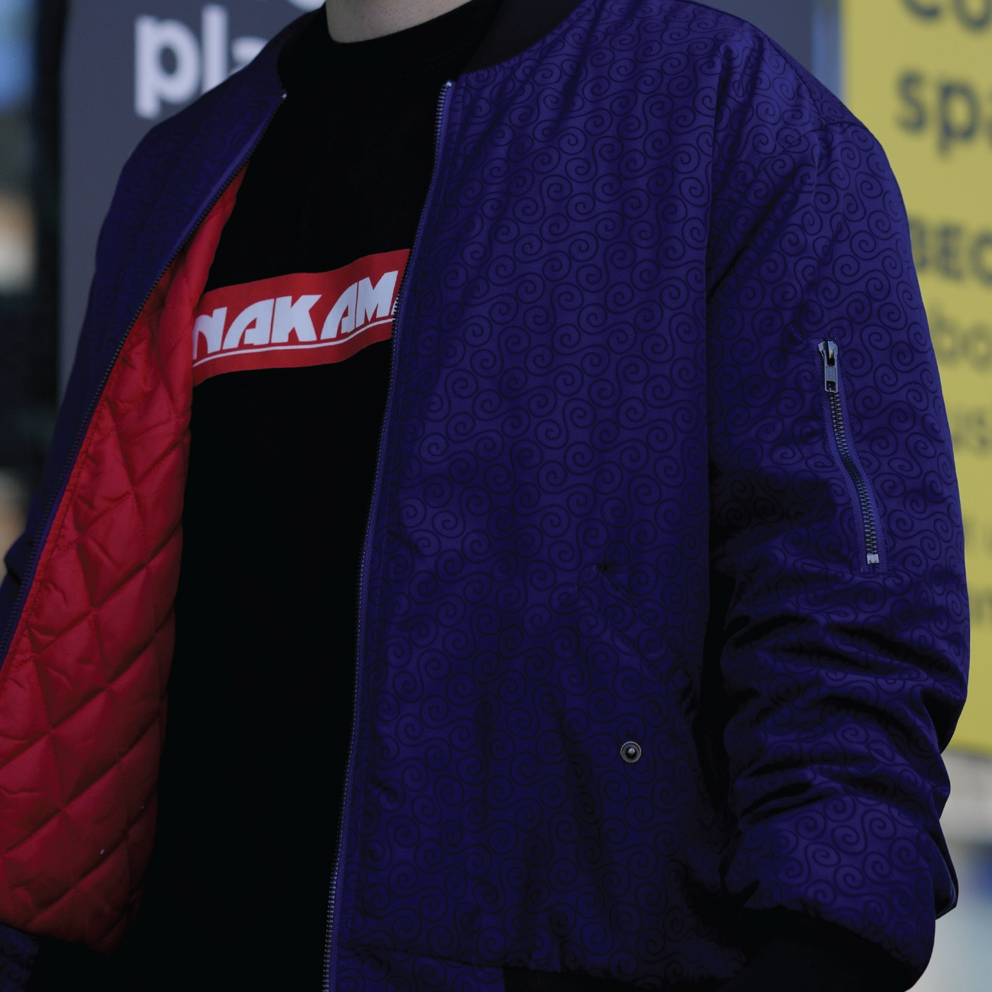 *PRE-ORDER* Devil Fruit Bomber Jacket - Anime Inspired Streetwear