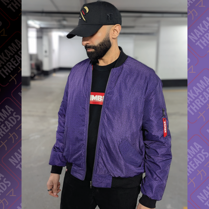 Devil Fruit Bomber Jacket - Anime Inspired Streetwear