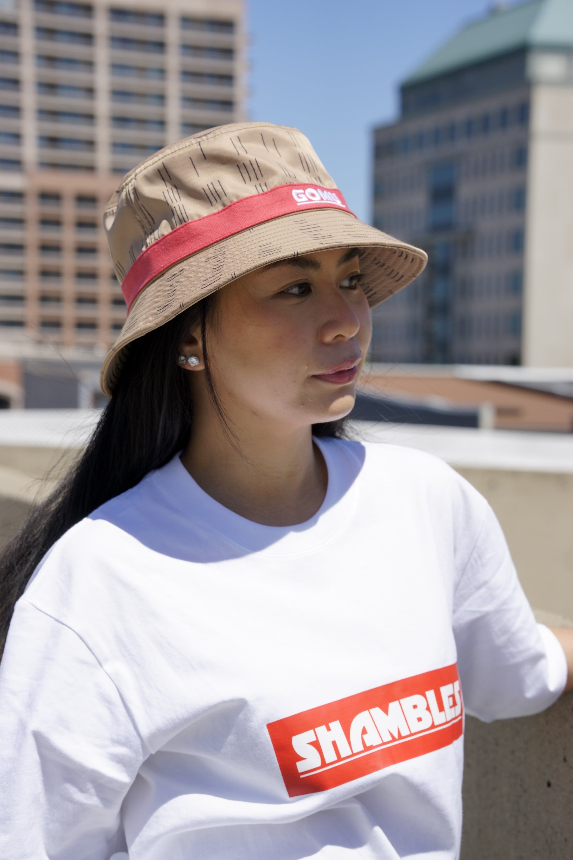 GOMU bucket hat straw hat one piece inspired 