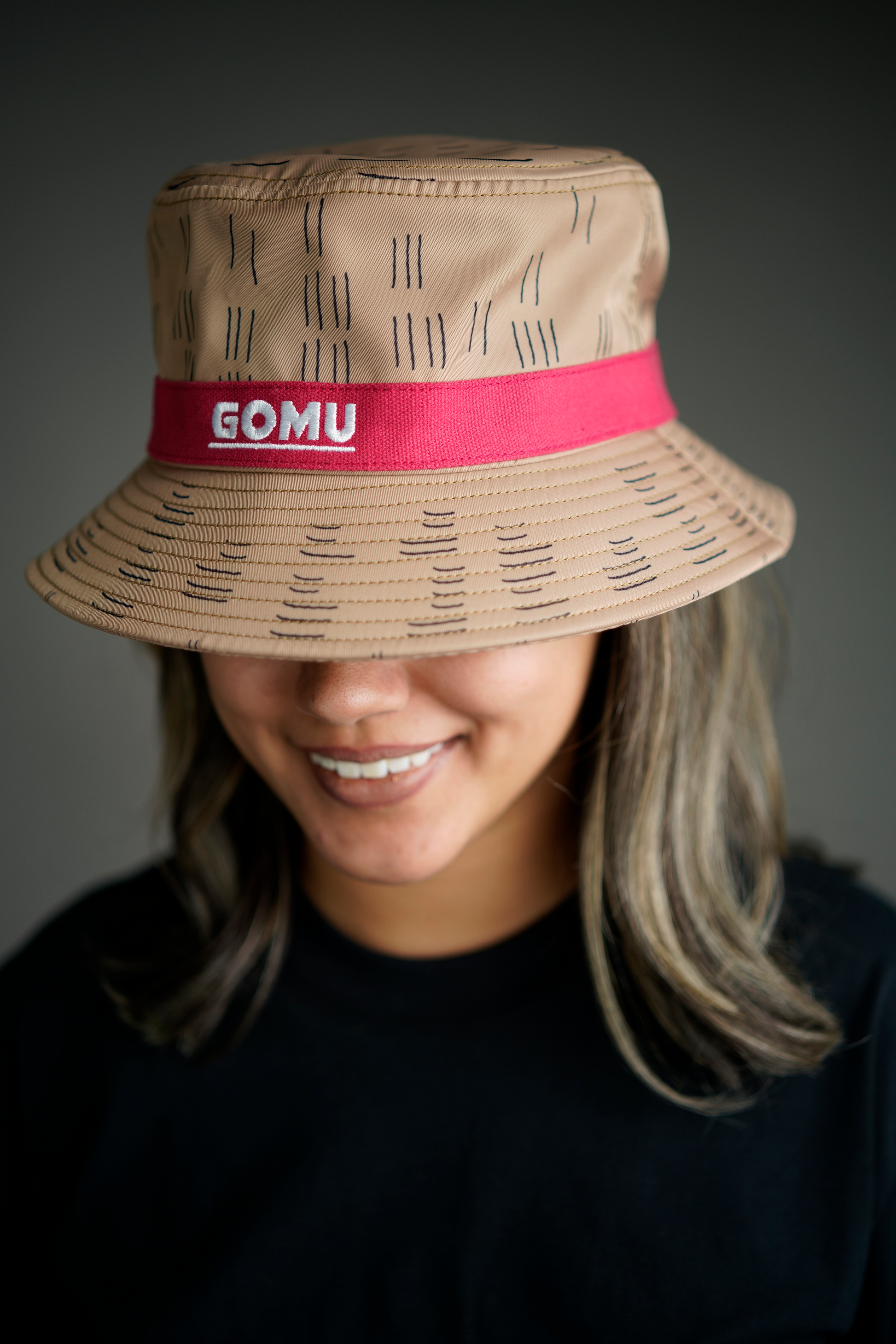 luffy inspired bucket hat one piece straw hat