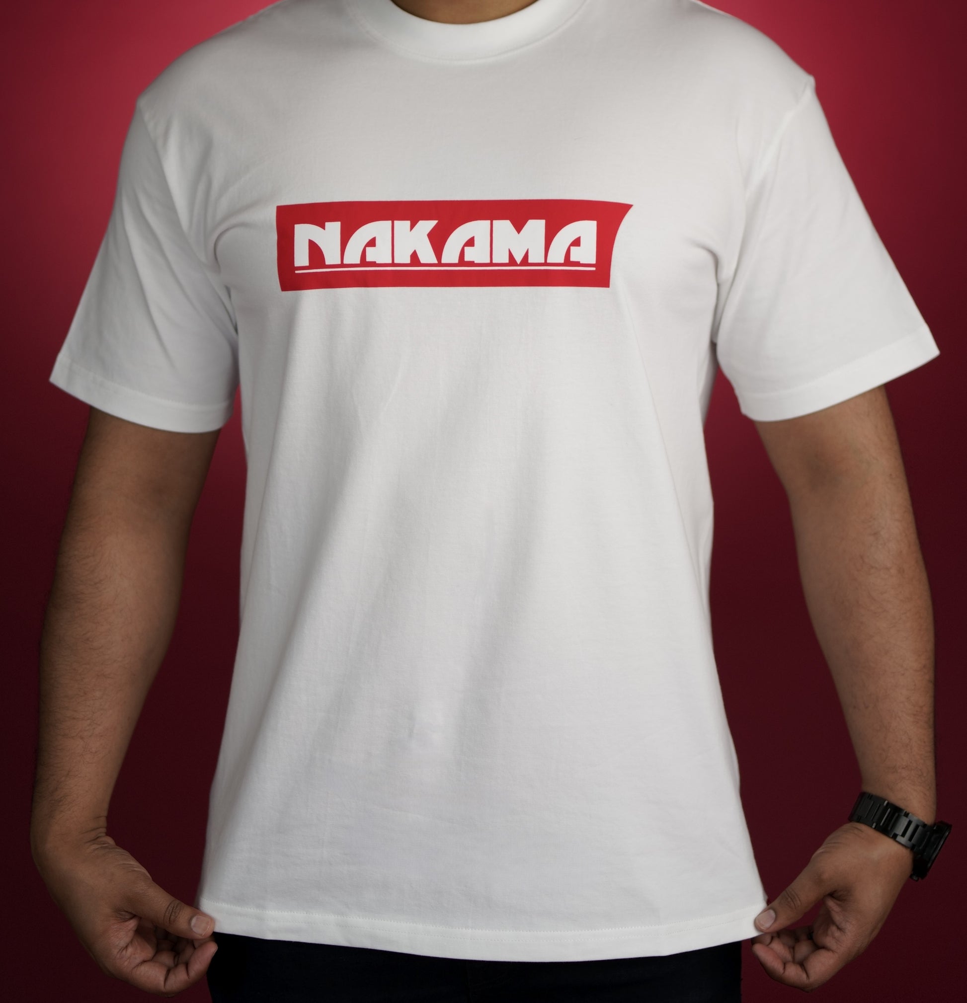 Heavyweight 100% Cotton Nakama Tshirt White One Piece inspired