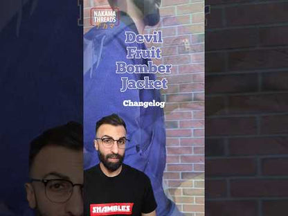 *PRE-ORDER* Devil Fruit Bomber Jacket - Anime Inspired Streetwear